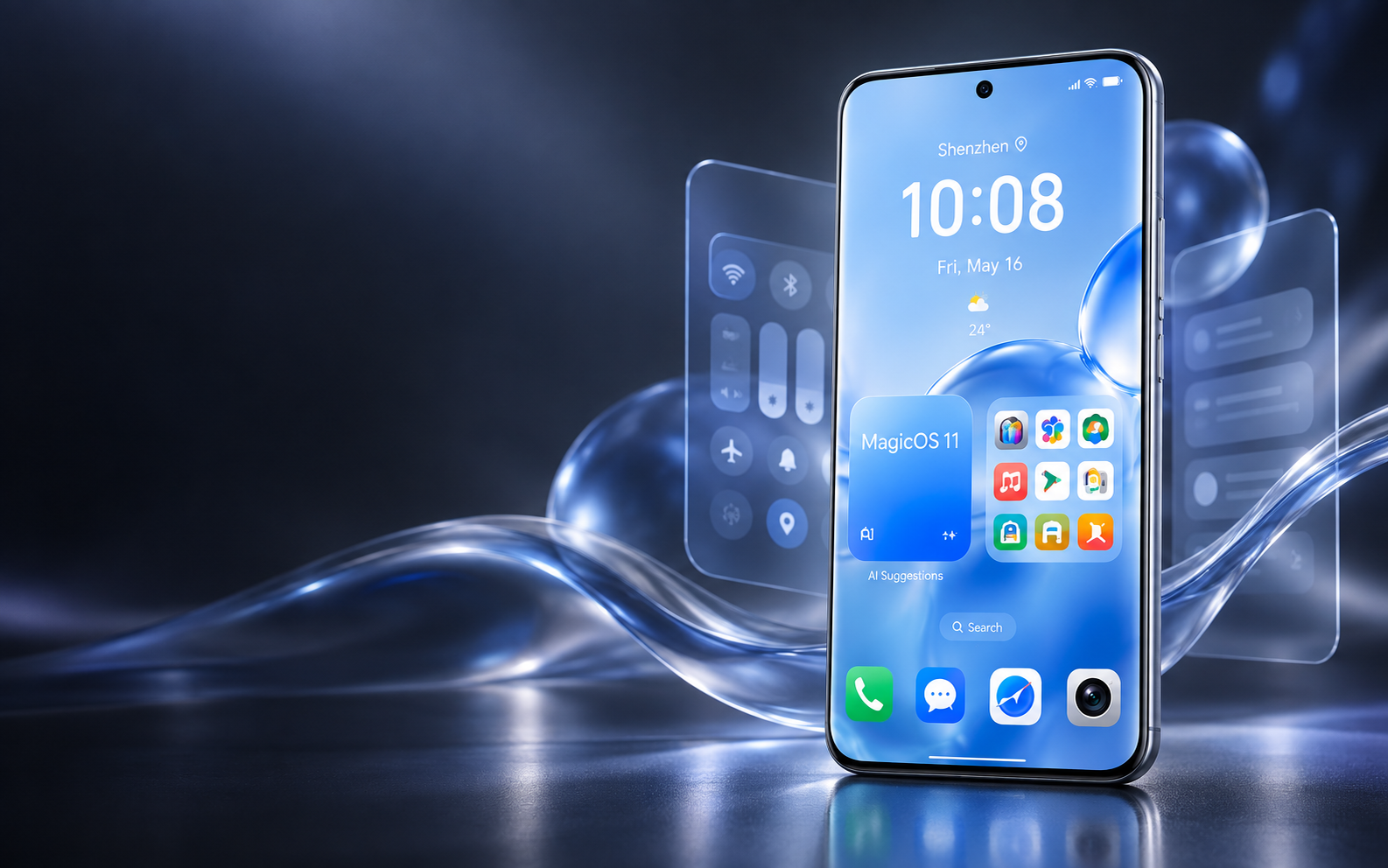 Honor apresenta o MagicOS 11 com design liquid glass e Yoyo mais capaz