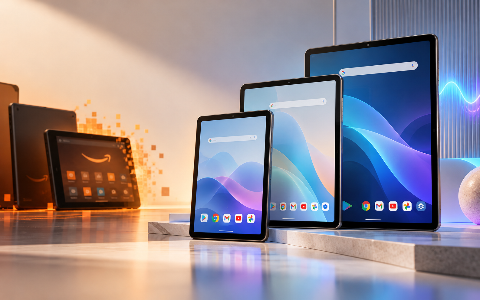 Amazon acaba com o Fire OS: Alexa Tablets chegam com Android e Google Play