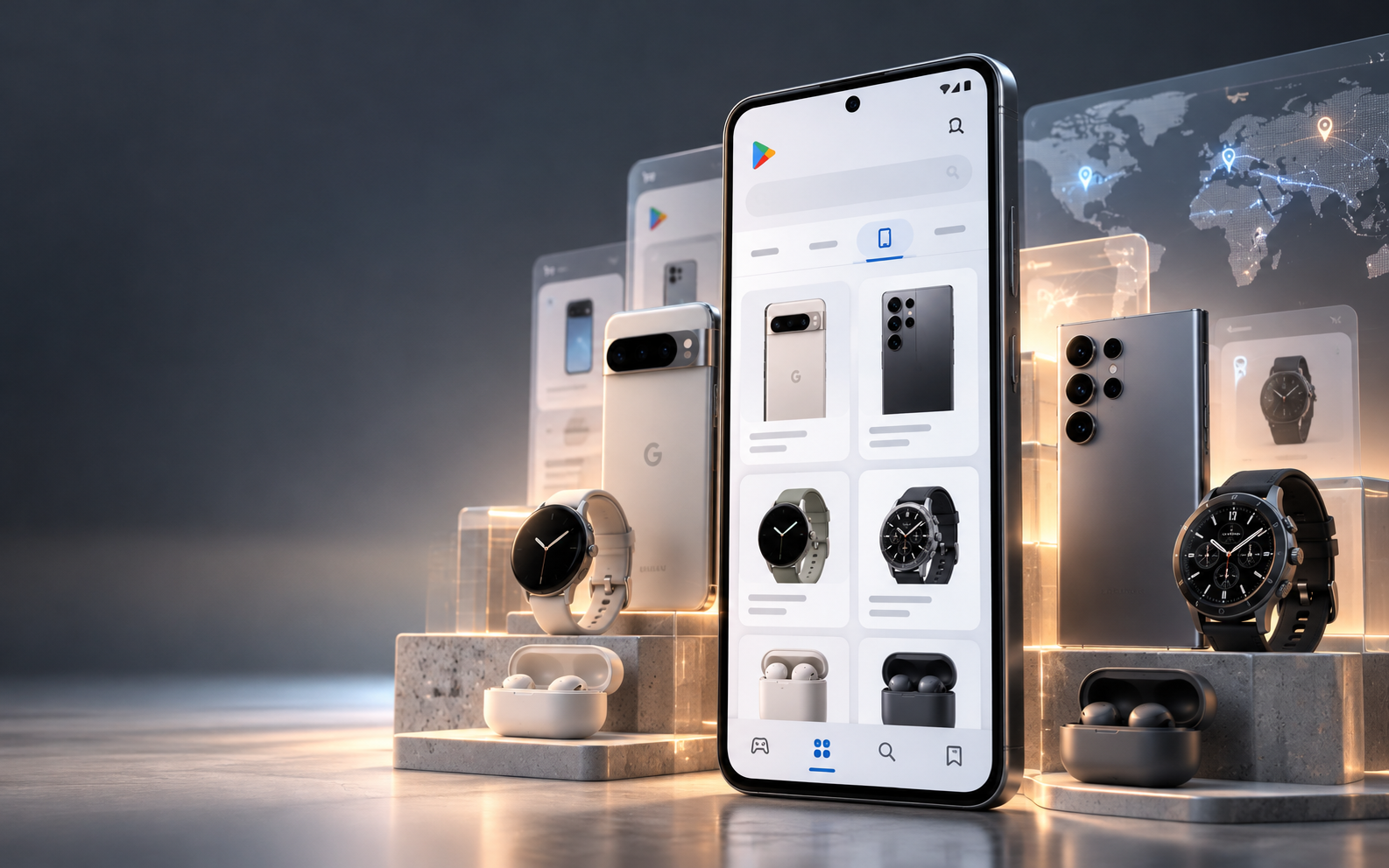 Google passa a vender telemoveis Pixel e Samsung dentro da Play Store